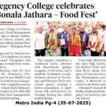 Bonalu Fodd fest at Regency College of Hotel Management