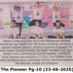 Yoga Day at Regency College of Hotel Management