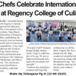 Yoga Day at Regency College of Hotel Management